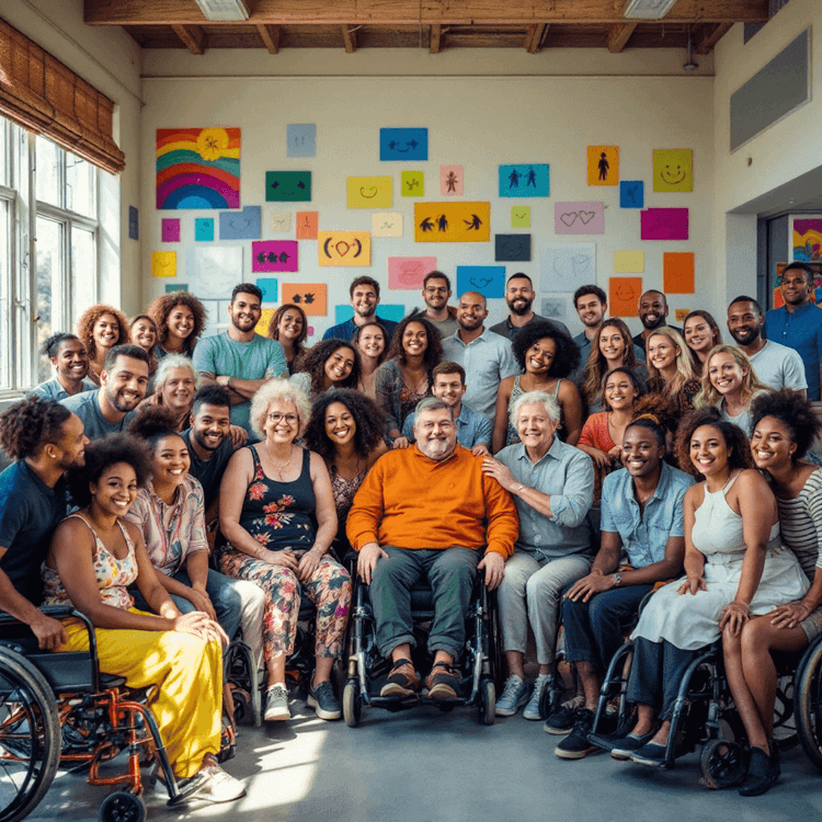 Apoio à inclusão e direitos das pessoas com deficiência